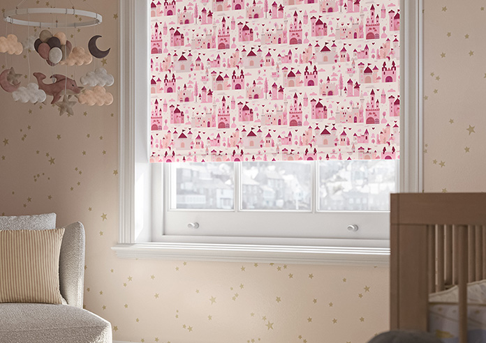 Magic Castle, Princess Pink - Roller Blind - Image 5